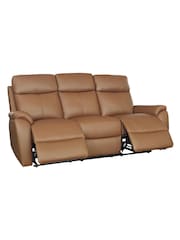 Aspire Furniture Tan Kingsmere 3 Seater Power Recliner Sofa - Image 3 of 5