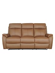Aspire Furniture Tan Kingsmere 3 Seater Power Recliner Sofa - Image 5 of 5