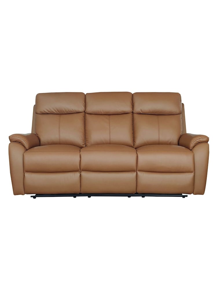 Aspire Furniture Tan Kingsmere 3 Seater Power Recliner Sofa - Image 5 of 5