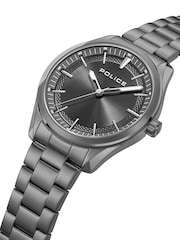 Police Silver Tone Grille SS Gun Bracelet Watch - Image 2 of 4