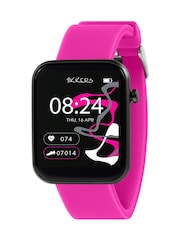 Tikkers Smart Series 13 Pink Silicone Strap Smart Watch - Image 1 of 5