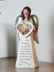 Personalised Photo Upload Memorial Angel Ornament by PMC - Image 2 of 4