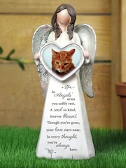 Personalised Photo Upload Memorial Angel Ornament by PMC - Image 3 of 4