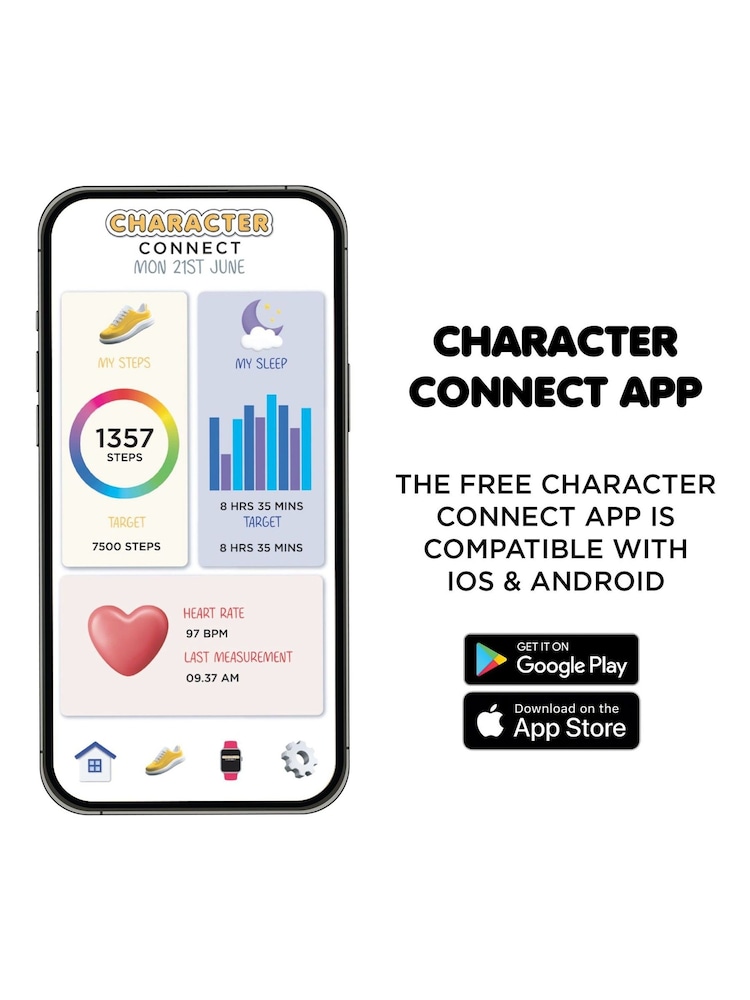 Peers Hardy Sega Sonic The Hedgehog Black Printed Strap Smart Watch - Image 5 of 5