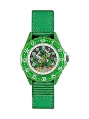 Peers Hardy Green Minecraft Easy Fastening Time Teacher Watch - Image 1 of 1