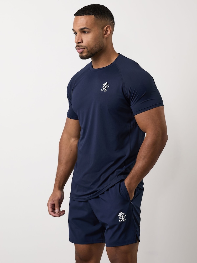 Gym King Blue Energy 6 Inch Shorts - Image 1 of 4 Gym King Blue Energy 6 Inch Shorts - Image 1 of 4