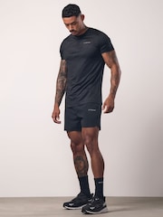 Gym King Black Relentless Camo T-Shirt - Image 1 of 4