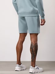 Gym King Grey Fundamental Fleece Shorts - Image 3 of 4