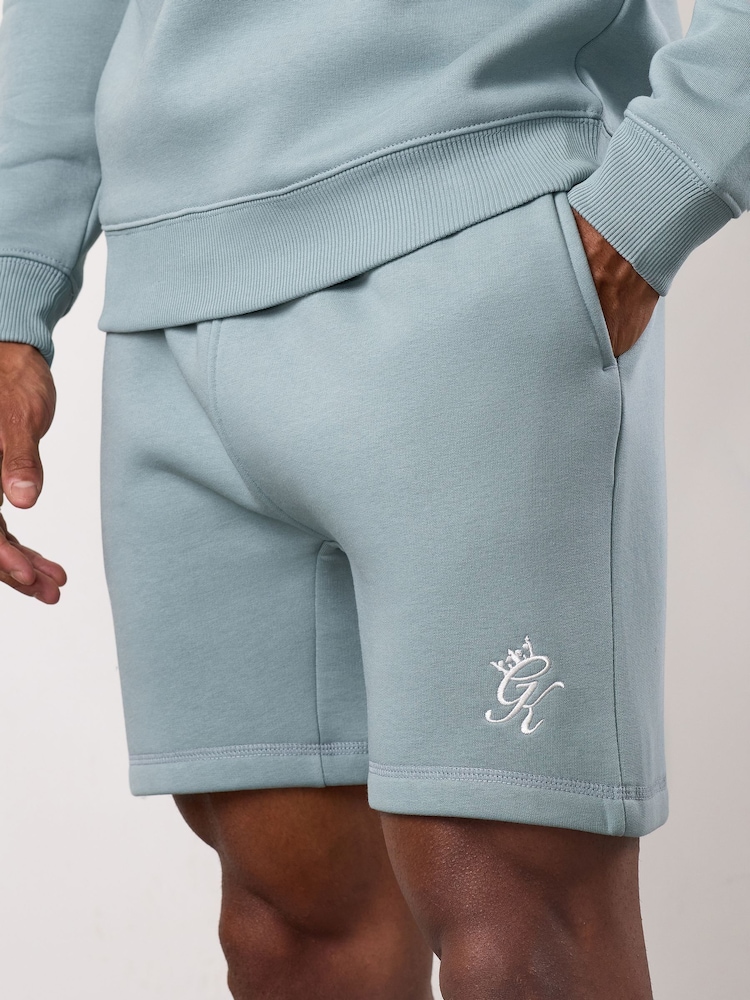 Gym King Grey Fundamental Fleece Shorts - Image 4 of 4 Gym King Grey Fundamental Fleece Shorts - Image 4 of 4