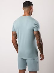 Gym King Grey Fundamental Jersey T-Shirt - Image 3 of 4