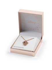 Peers Hardy Minnie Mouse Rose Gold Plated  Brass Cz Stone Set Necklace - Image 4 of 4