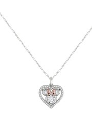 Peers Hardy Sterling Silver Stone Set Minnie Mouse Necklace - Image 1 of 4