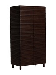 Barker and Stonehouse Brown Tova Rustic 2 Door Wardrobe - Image 1 of 6