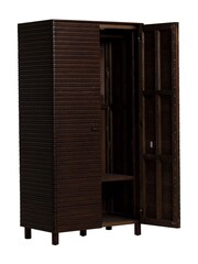 Barker and Stonehouse Brown Tova Rustic 2 Door Wardrobe - Image 2 of 6