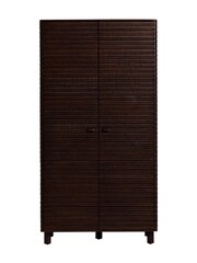 Barker and Stonehouse Brown Tova Rustic 2 Door Wardrobe - Image 4 of 6