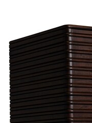 Barker and Stonehouse Brown Tova Rustic 2 Door Wardrobe - Image 6 of 6