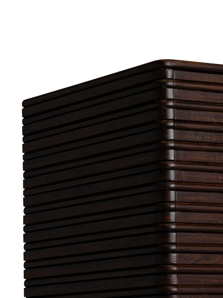 Barker and Stonehouse Brown Tova Rustic 2 Door Wardrobe - Image 6 of 6