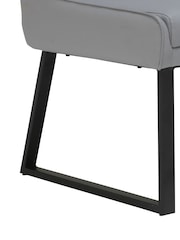 Barker and Stonehouse Grey Ryker Left Hand Facing Corner Dining Right Hand Corner Bench - Image 5 of 6