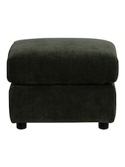 Barker and Stonehouse Green Montgomery Fabric Footstool - Image 4 of 8
