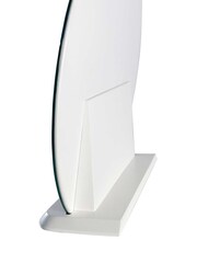 Barker and Stonehouse White Springwell Wood Round Mirror - Image 3 of 4