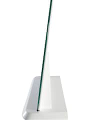 Barker and Stonehouse White Springwell Wood Round Mirror - Image 4 of 4