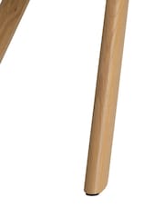 Barker and Stonehouse Natural Shona Fabric Swivel Dining Chair - Image 5 of 6