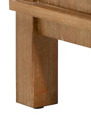 Barker and Stonehouse Brown Selene Mindi Wood 2 Drawer Bedside Cabinet - Image 6 of 6