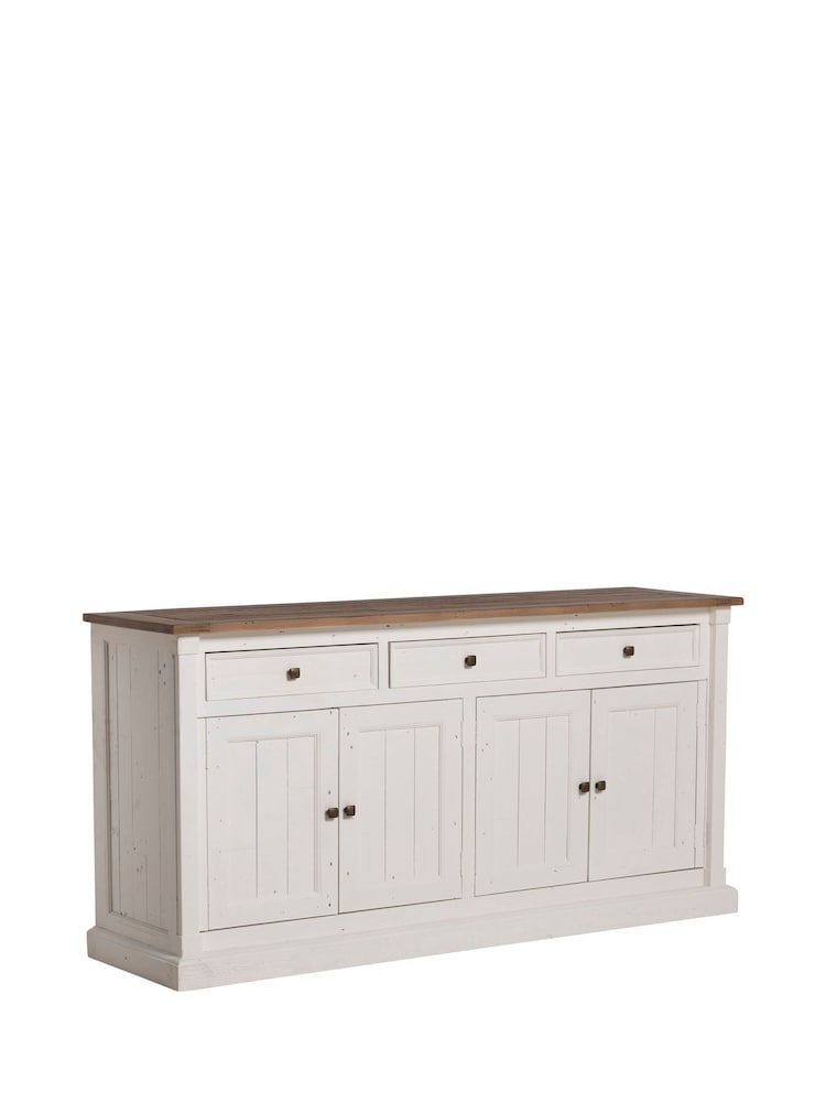 Barker and Stonehouse Brown Alfama 4 Door Pine Sideboard - Image 1 of 6