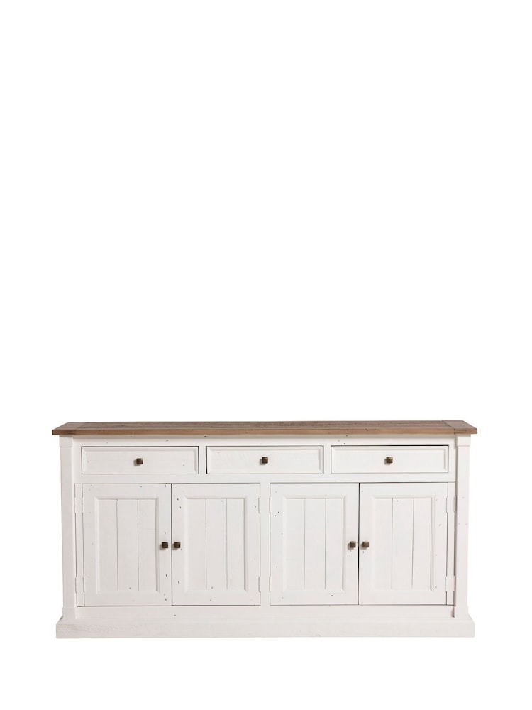 Barker and Stonehouse Brown Alfama 4 Door Pine Sideboard - Image 2 of 6