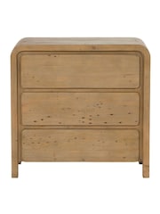 Barker and Stonehouse Brown Tosca Reclaimed 3 Drawer Wood Chest - Image 2 of 6