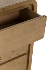 Barker and Stonehouse Brown Tosca Reclaimed 3 Drawer Wood Chest - Image 4 of 6