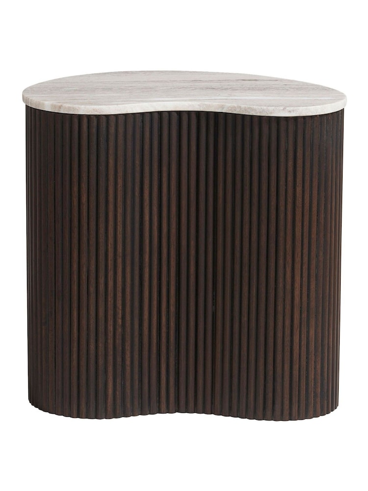 Barker and Stonehouse Brown Odin Wood Small Coffee Table - Image 2 of 6