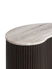 Barker and Stonehouse Brown Odin Wood Small Coffee Table - Image 4 of 6