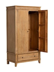 Barker and Stonehouse Brown Selene Mindi Wood 2 Door Wardrobe - Image 5 of 6