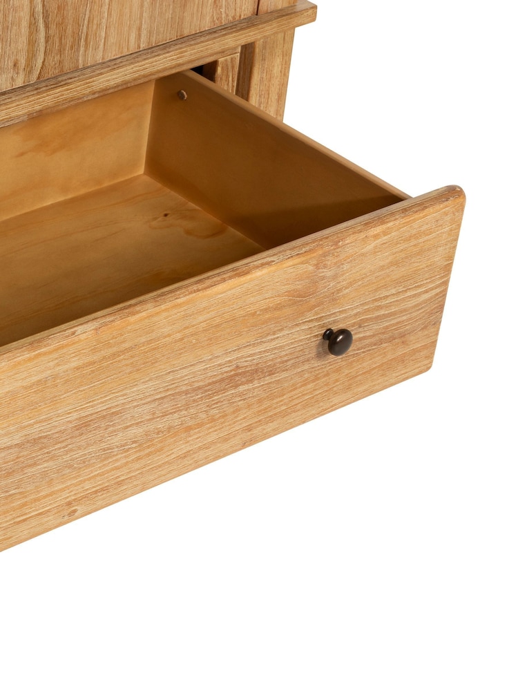 Barker and Stonehouse Brown Selene Mindi Wood 2 Door Wardrobe - Image 6 of 6