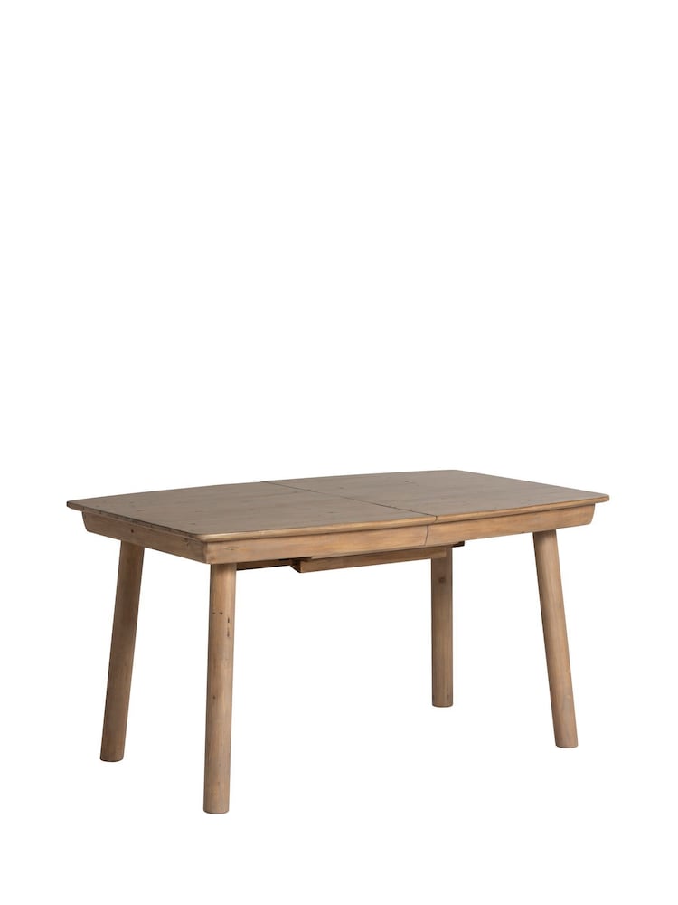 Barker and Stonehouse Brown Lathan Reclaimed Wood Extending Dining Table - Image 1 of 6