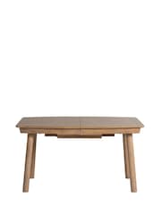 Barker and Stonehouse Brown Lathan Reclaimed Wood Extending Dining Table - Image 2 of 6