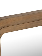 Barker and Stonehouse Brown Tosca Reclaimed Wood Wall Mirror - Image 3 of 4