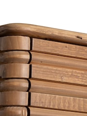 Barker and Stonehouse Brown Tamia Rustic Oak Reclaimed Wood 2 Door Wardrobe - Image 3 of 6