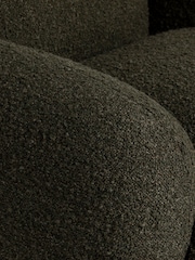 Barker and Stonehouse Green Melora Textured Fabric Armchair - Image 3 of 6