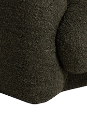 Barker and Stonehouse Green Melora Textured Fabric Armchair - Image 4 of 6