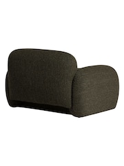 Barker and Stonehouse Green Melora Textured Fabric Armchair - Image 5 of 6