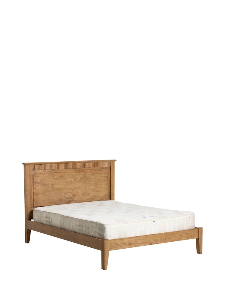 Barker and Stonehouse Brown Selene Mindi Wood Bed Frame - Image 2 of 5 Barker and Stonehouse Brown Selene Mindi Wood Bed Frame - Image 2 of 5