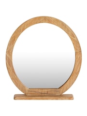 Barker and Stonehouse Brown Selene Mindi Wood Mirror - Image 2 of 6