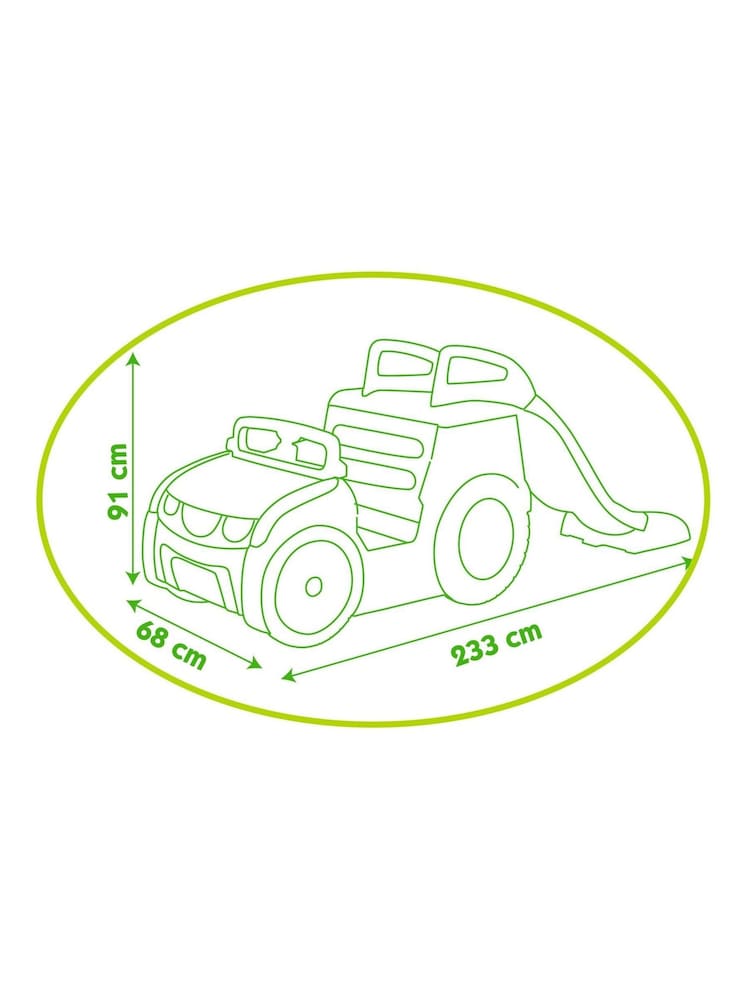 Smoby Lime Green Adventure Car - Image 6 of 6