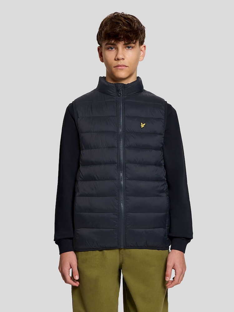 Lyle & Scott Blue Light Weight Padded Gilet - Image 1 of 4