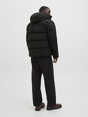 Negro - Chaqueta acolchada con capucha de Jack & Jones  - Imagen 3 de 6