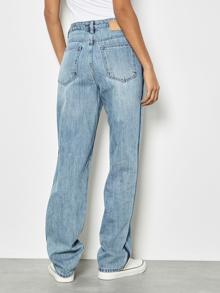 Apricot Blue Emily Release Seam Straight Jeans - Image 5 of 5 Apricot Blue Emily Release Seam Straight Jeans - Image 5 of 5