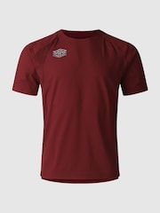 Umbro Red Pro Training Elite Poly T-Shirt - Image 1 of 2