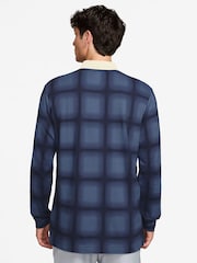 Nike Blue Dri-FIT Fairway Fresh Long Sleeve Polo Shirt - Image 2 of 3